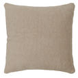 KISSENHÜLLE 45/45 cm    - Taupe/Beige, KONVENTIONELL, Textil (45/45cm) - Novel