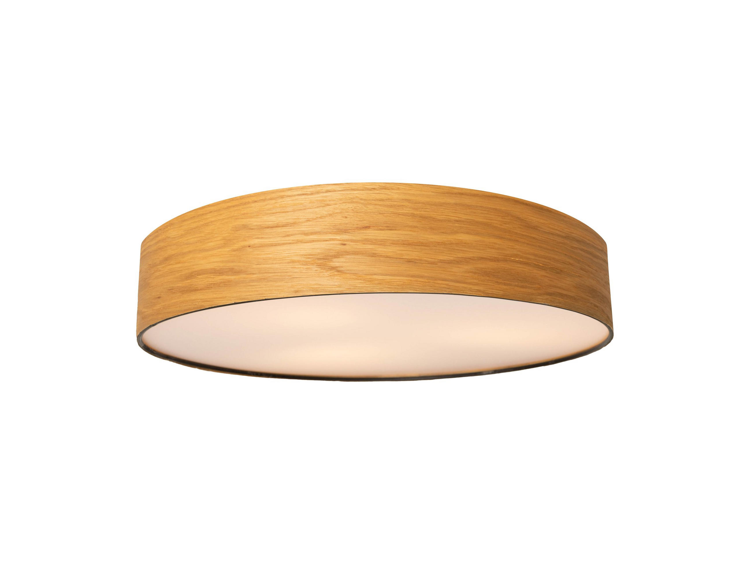 TAKLAMPA Nottingham 50/13 cm  - vit/ekfärgad, Klassisk, metall/trä (50/13cm) - Novel