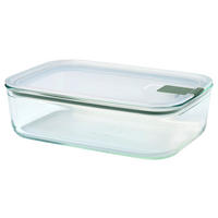 RECIPIENT PĂSTRARE ALIMENTE 1,0 l  - transparent/măsliniu, Konventionell, plastic/sticlă (19,8/13,9/7cm) - Mepal