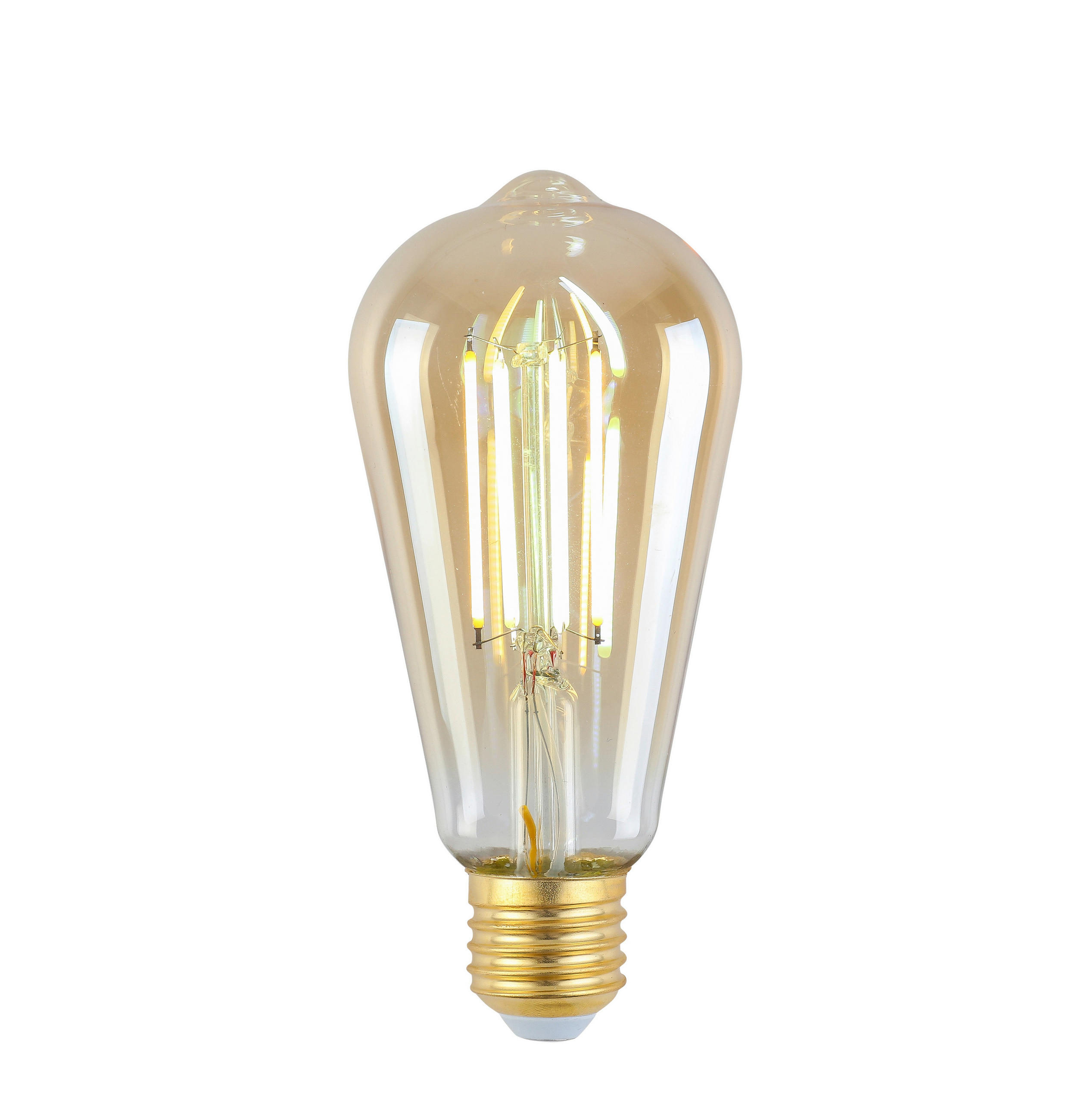 BEC LED - culoare chihlimbar, Lifestyle, sticlă/metal (6,4/13,5cm) - Boxxx