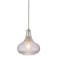 HÄNGELEUCHTE 24/26,5 cm  - Transparent, Trend, Glas (24/26,5cm) - It's about Romi