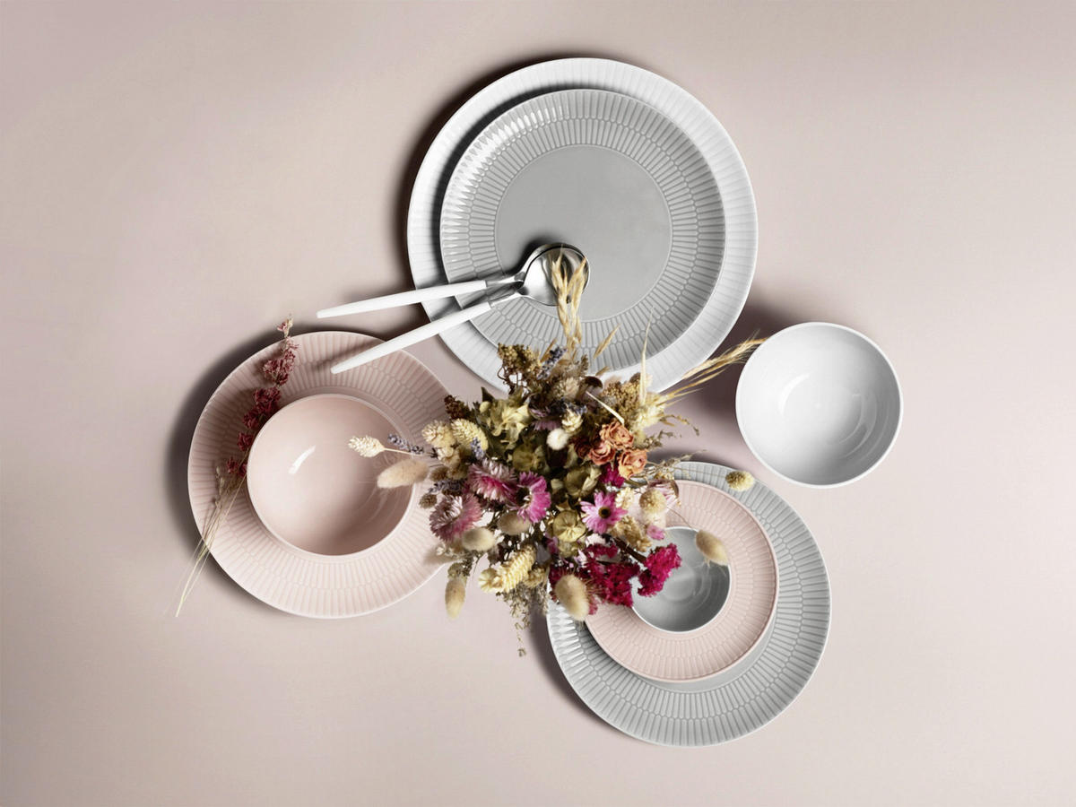 FRÜHSTÜCKSTELLER Amina  22,5 cm   - Grau, KONVENTIONELL, Keramik (22,5cm) - Seltmann Weiden