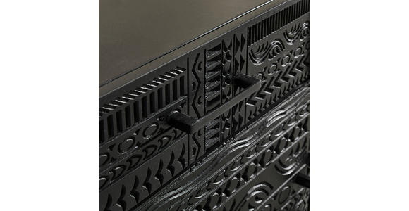 SIDEBOARD  170/80/40 cm 3 Schublade(n)  - Schwarz, LIFESTYLE, Holz/Metall (170/80/40cm) - Landscape