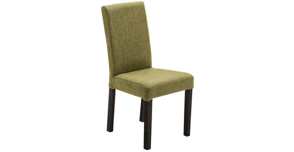 STUHL in Webstoff Textil - Buche Kolonial/Olivgrün, KONVENTIONELL, Holz/Textil (44/92/57cm) - Carryhome