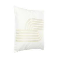 ZIERKISSEN  45/45 cm   - Beige/Weiß, Basics, Textil (45/45cm) - Eglo