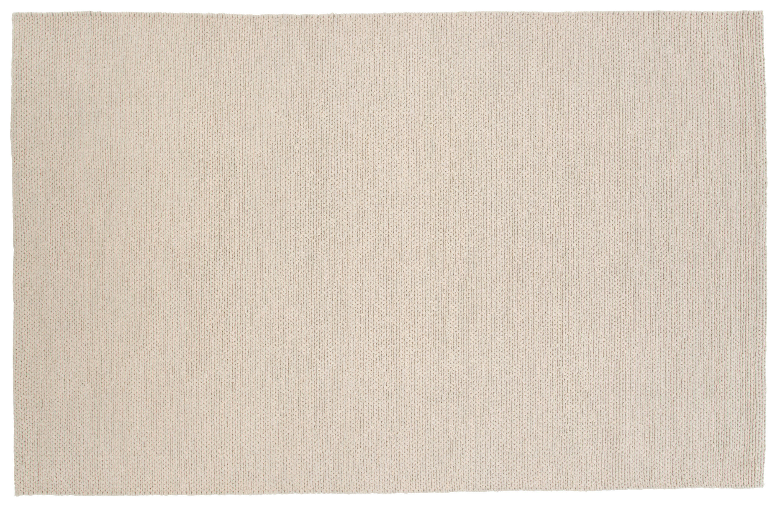FLACHWEBETEPPICH 160/230 cm Weiß  - Weiß, LIFESTYLE, Textil (160/230cm) - P & B