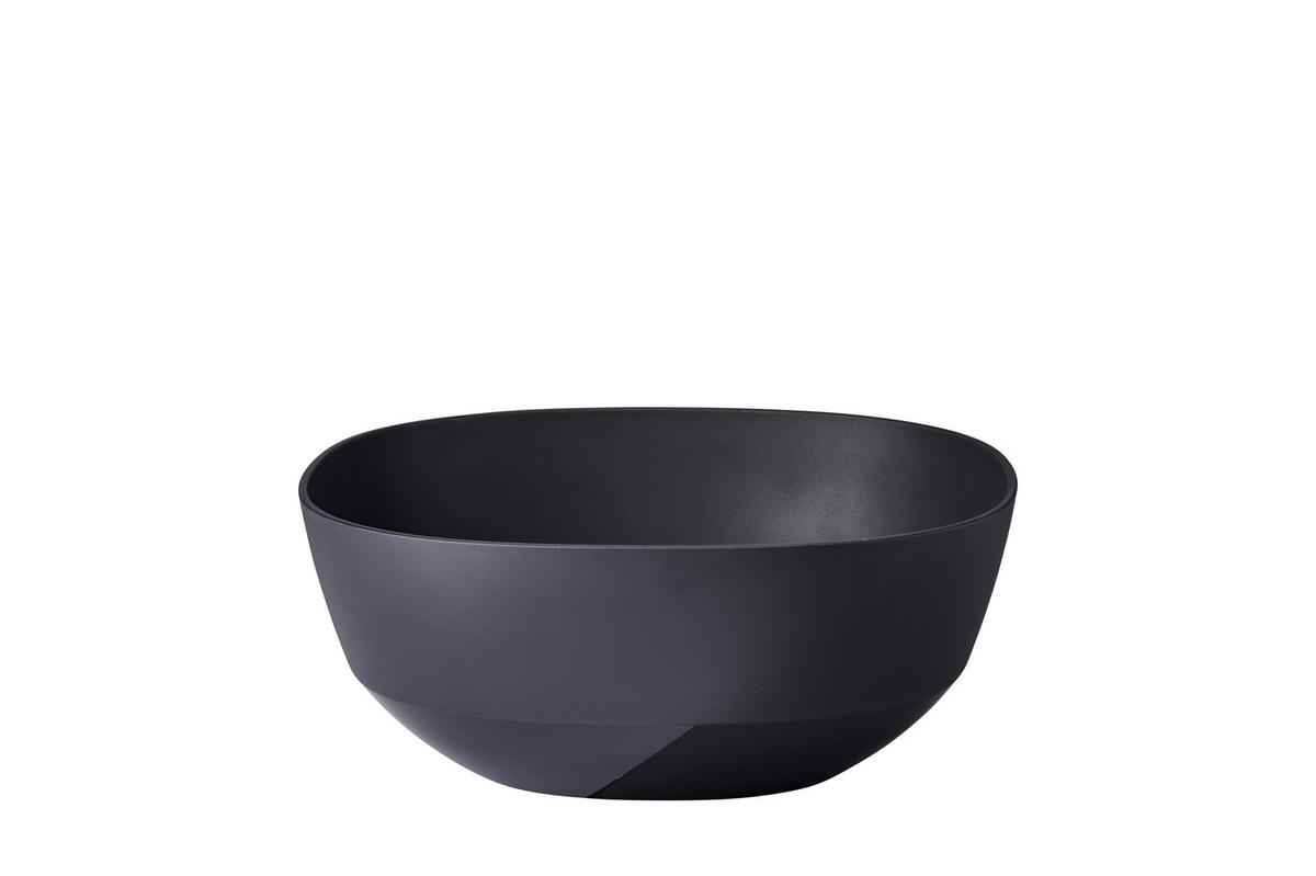 SCHALE Silueta   - Schwarz, KONVENTIONELL, Kunststoff (24/9,5cm) - Mepal