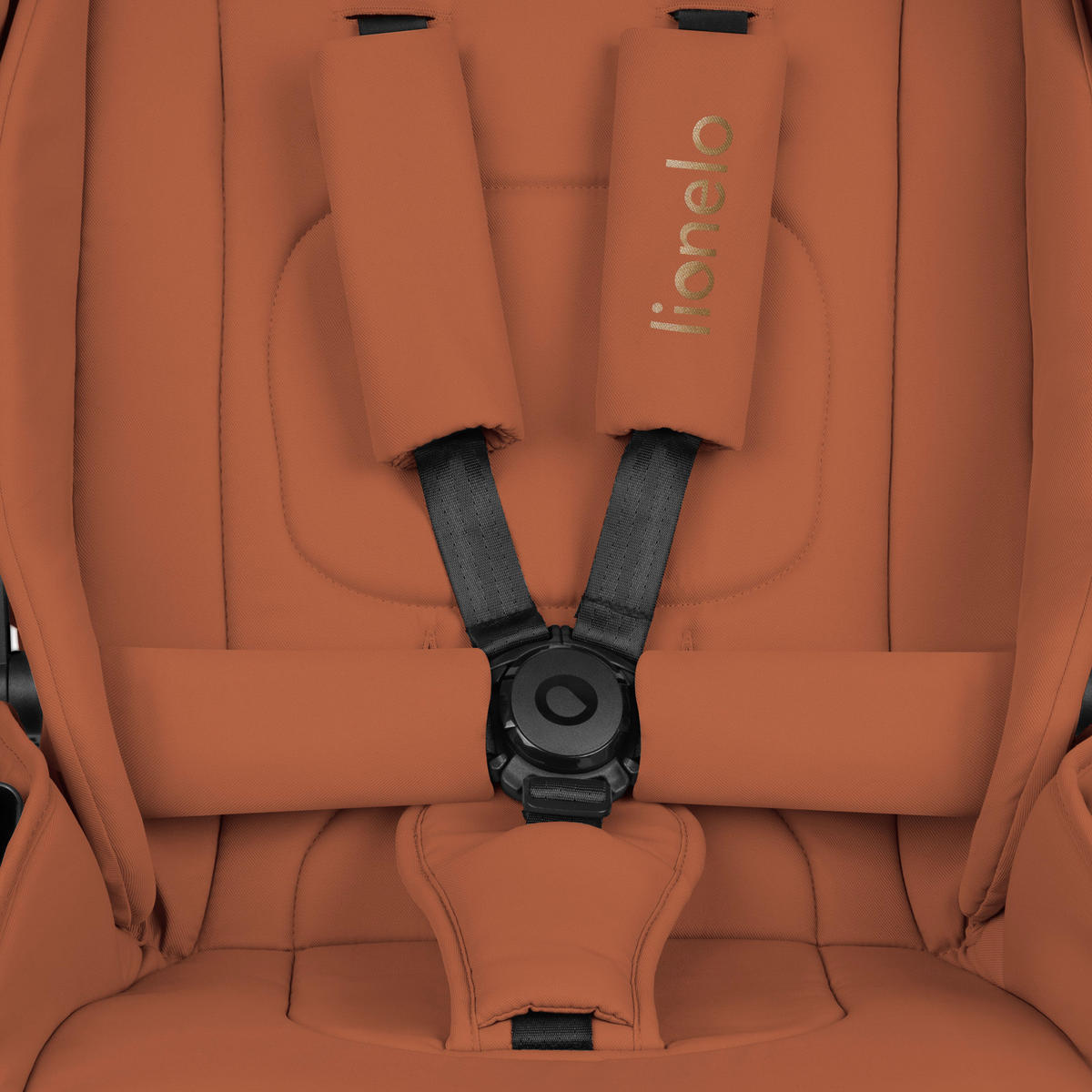 KINDERWAGENSET  Mika Plus 2in1  Brown Rust  - Cognac, Basics (62/62/40cm) - Lionelo