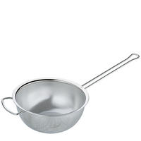 KÜCHENSIEB DELUXE  - Silberfarben, Basics, Metall (46/22,3/9cm) - KÜCHENPROFI
