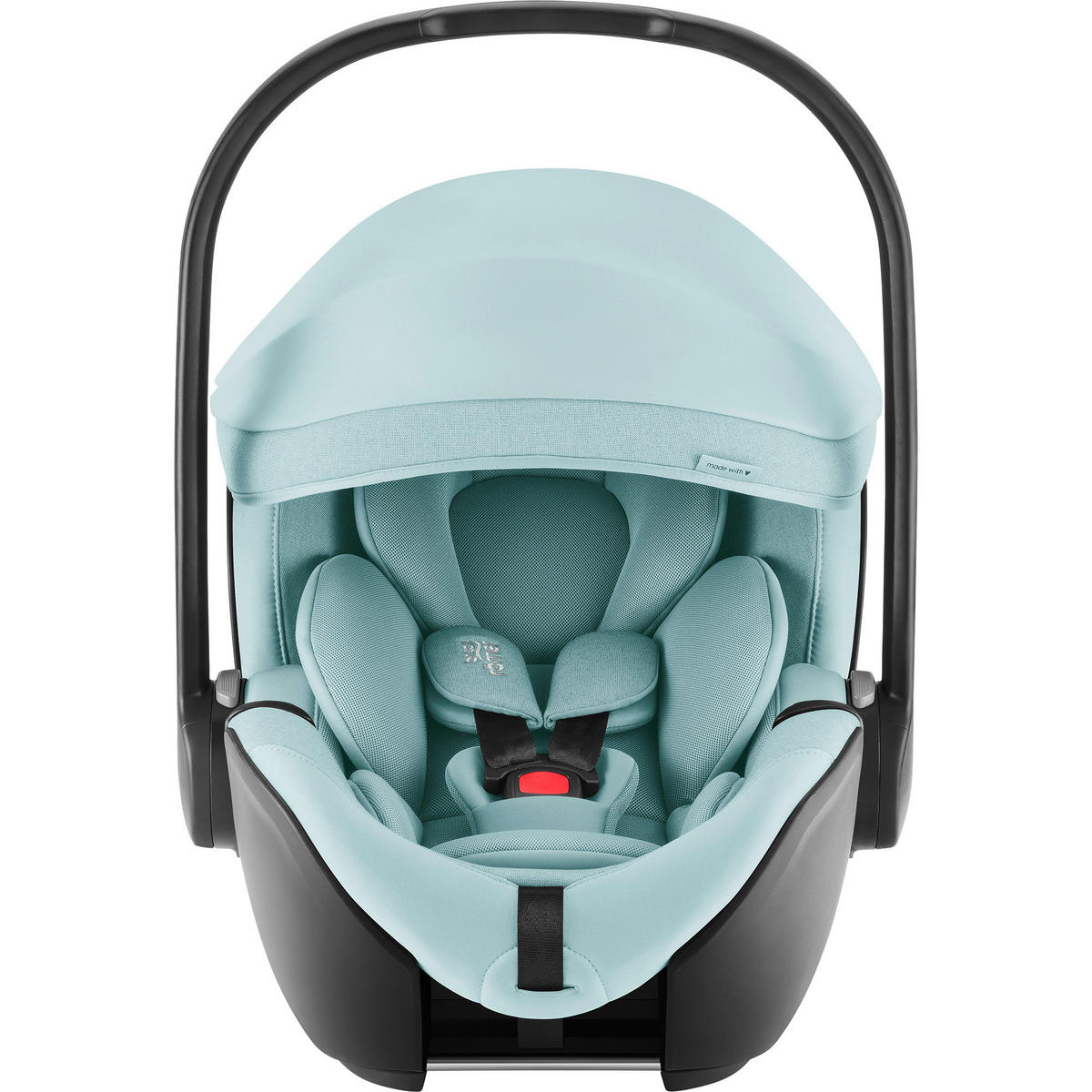 BABYSCHALE Baby-Safe Pro  - Pastellblau, Basics, Kunststoff/Textil (44/62,5/65,5cm) - Britax Römer