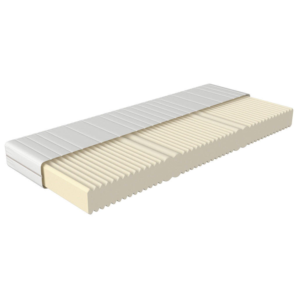 Thumbnail - Chameo Kaltschaummatratze, Weiß, Textil, H2, Füllung: Fleece, 180x200 cm, Oeko-Tex® Standard 100, Härtegradauswahl, Bezu...