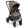 KINDERWAGEN  Samba 2  Nature  - Graubraun/Schwarz, Basics, Textil/Metall (60/108/88cm) - ABC Design