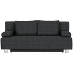SCHLAFSOFA in Anthrazit  - Chromfarben/Anthrazit, Design, Textil/Metall (197/88/89cm) - Xora