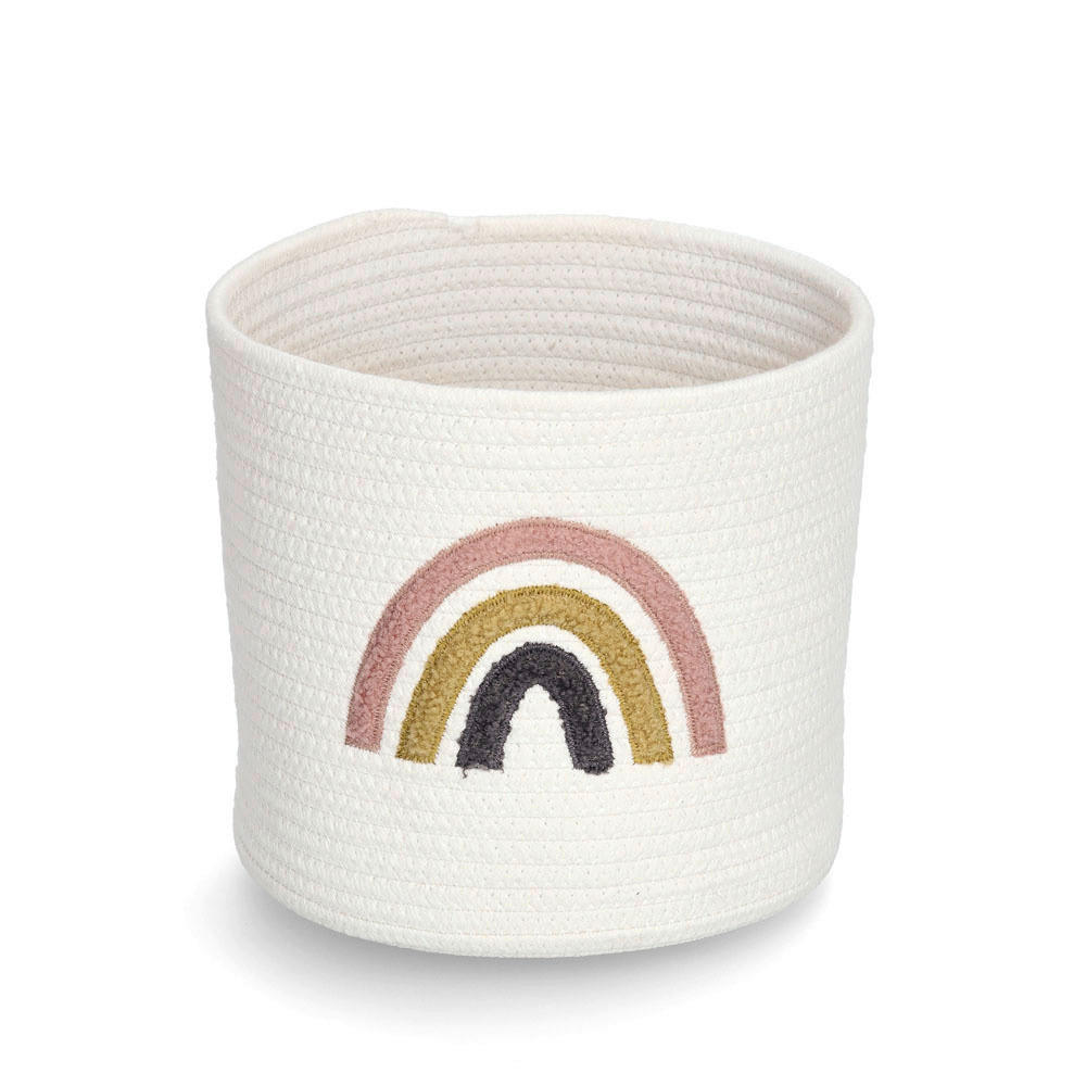 KORBSET Rainbow  - Weiß, Basics, Textil (335/35/15cm) - Zeller Present