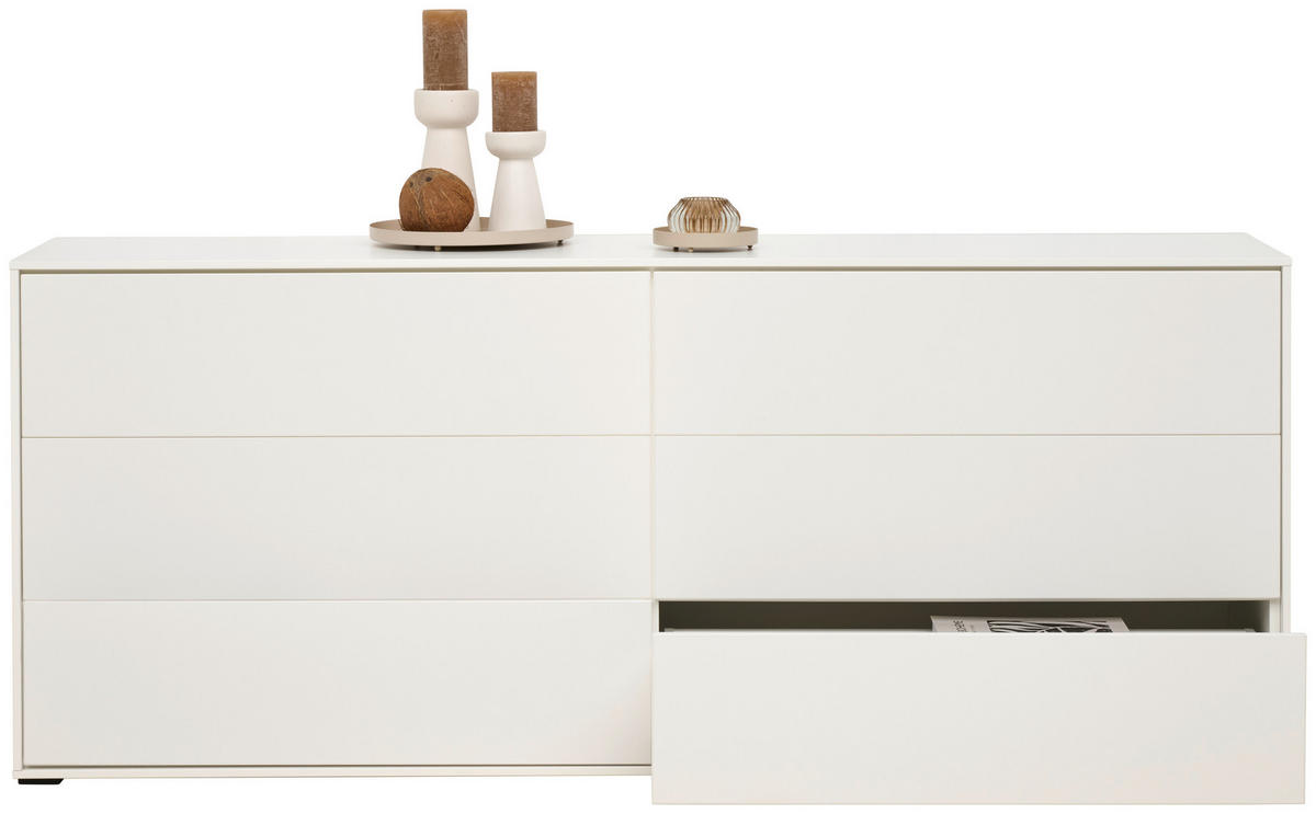 REGALELEMENT 179,1/72,6/40 cm Weiß  179,1/72,6/40 cm  - Weiß, Design, Holzwerkstoff (179,1/72,6/40cm) - home24