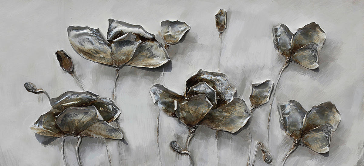 OLJNA SLIKA  120/55 cm   - večbarvno, Basics, tekstil/les (120/55cm) - Monee