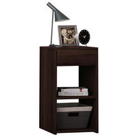 NACHTKÄSTCHEN 35/65/35 cm  in Walnussfarben  - Walnussfarben, KONVENTIONELL, Holzwerkstoff (35/65/35cm) - MID.YOU