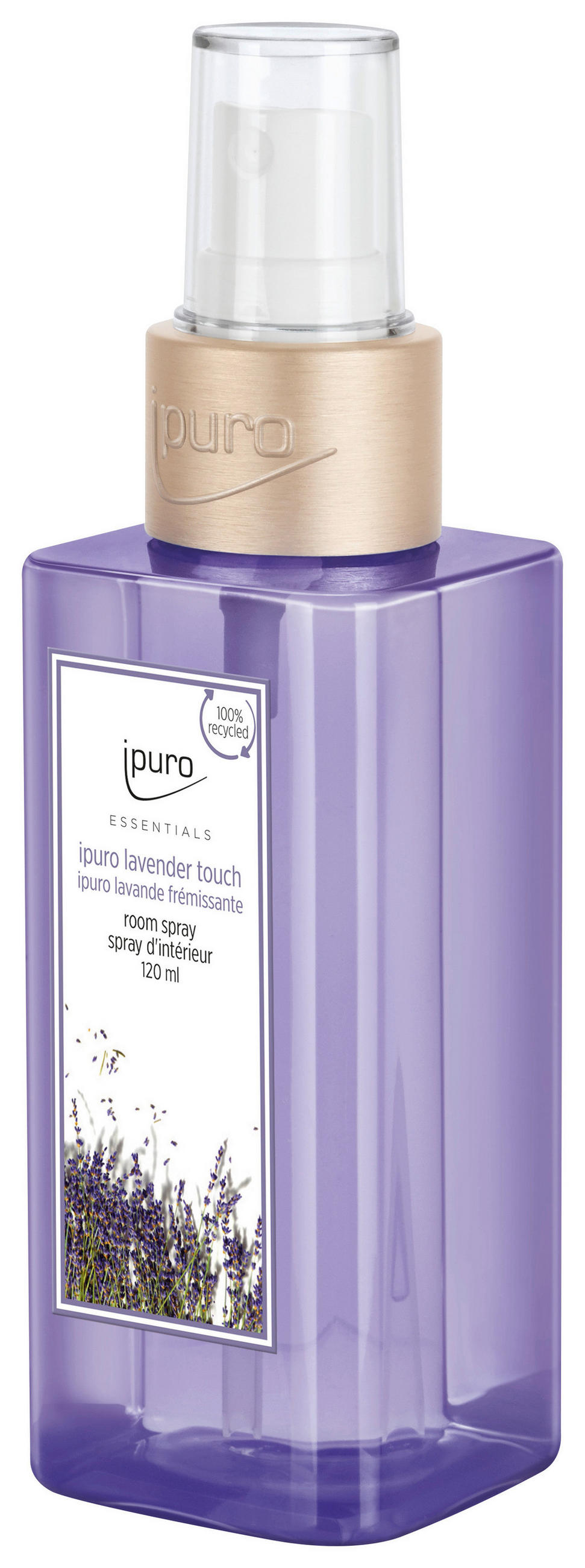 RUMSSPRAY 120 ml   - lila, Basics, glas/plast (120ml) - Ipuro