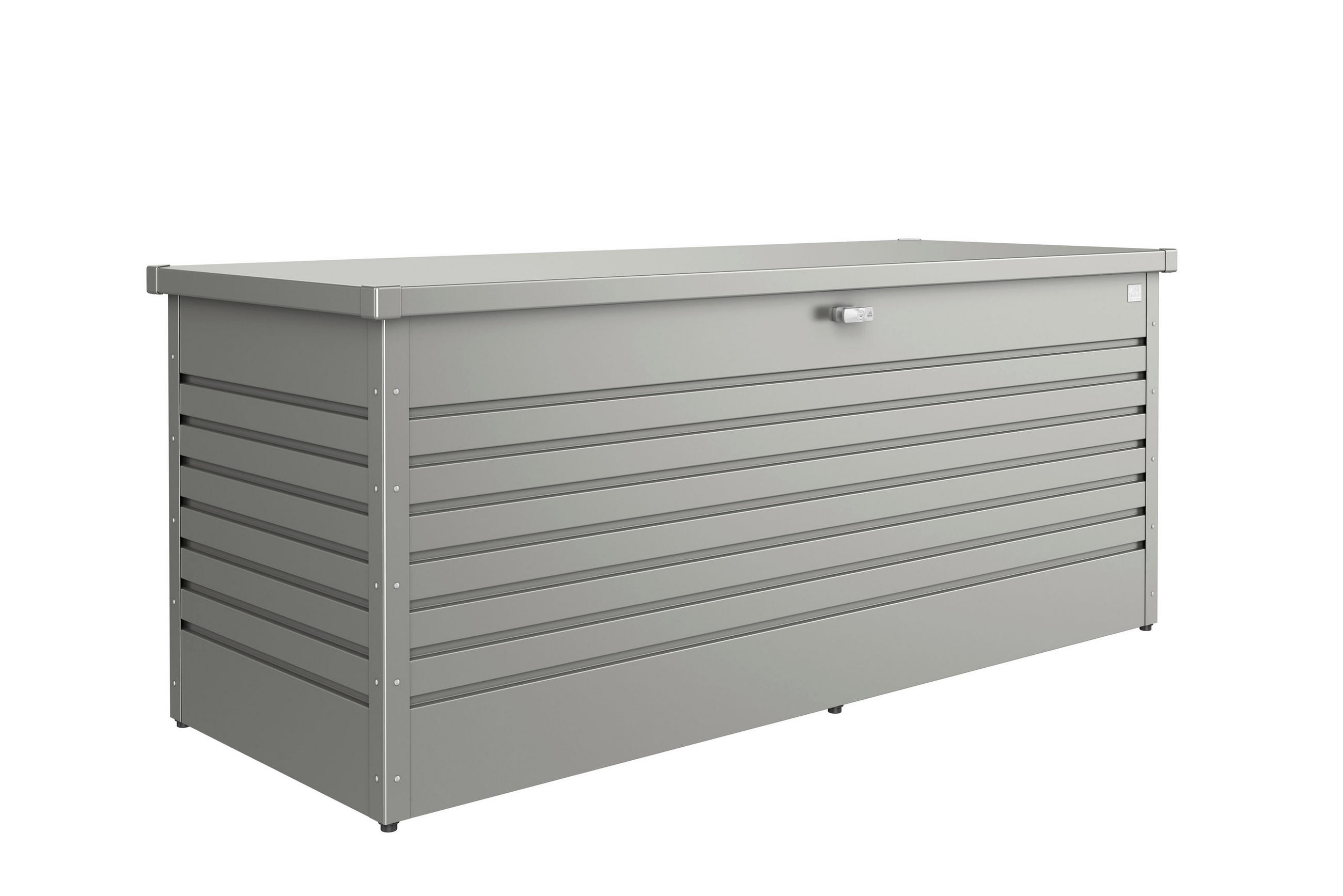 KISSENBOX 201/83/79 cm  - Silberfarben/Hellgrau, Basics, Metall (201/83/79cm) - Biohort