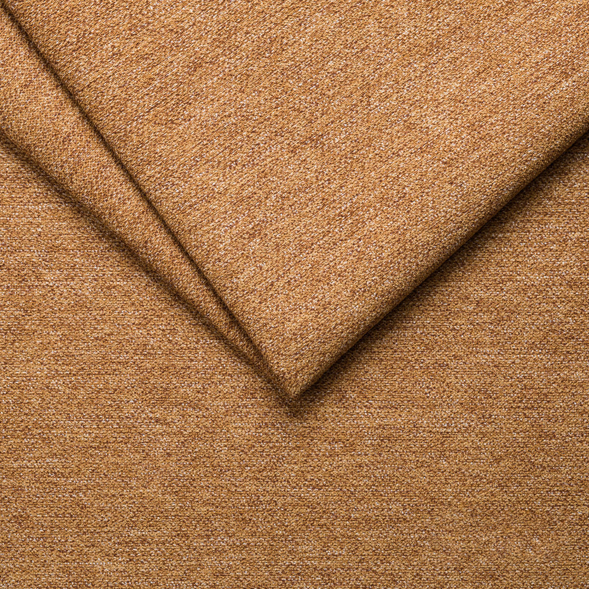 SEDEŽNA GARNITURA, gladka tkanina oranžna  - oranžna, Design, kovina/tekstil (260/188cm) - Hom`in
