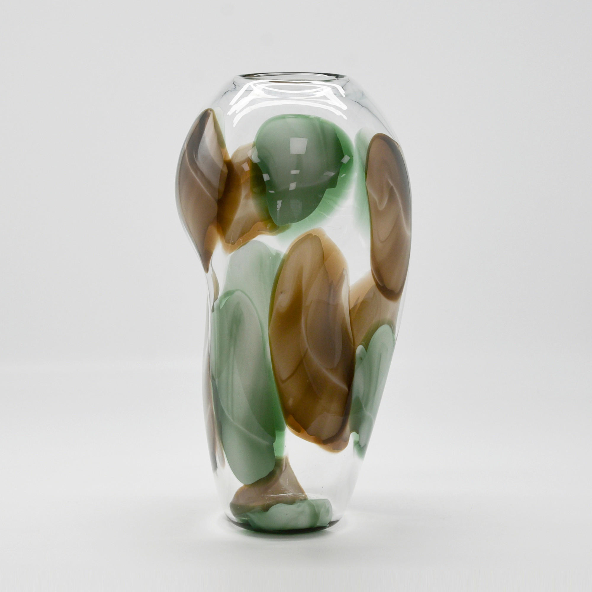 DEKOVASE  - Multicolor, Basics, Glas (18,5/18,5/38cm) - Cor Mulder