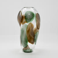 DEKOVASE  - Multicolor, Basics, Glas (18,5/18,5/38cm) - Cor Mulder