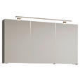SPIEGELSCHRANK 120/64/15 cm - MODERN, Glas/Holzwerkstoff (120/64/15cm) - Novel