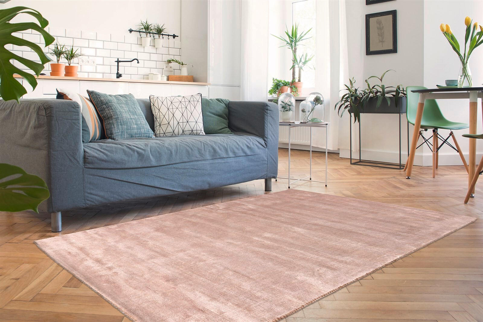 TEPPICH 120/170 cm Village 125 Champagner Champagner  - Champagner, KONVENTIONELL, Textil (120/170cm)