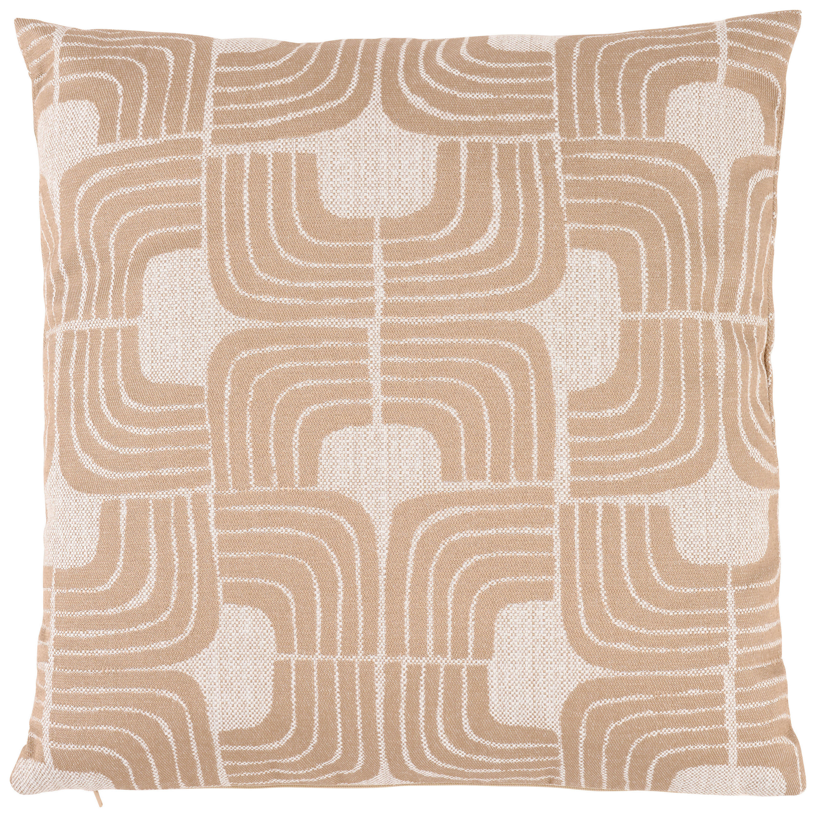 ZIERKISSEN  45/45 cm   - Beigebraun, Basics, Textil (45/45cm) - Novel