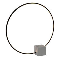 LED-STEHLEUCHTE Modern 80/14/83 cm  - Schwarz, KONVENTIONELL, Metall (80/14/83cm) - Lucide