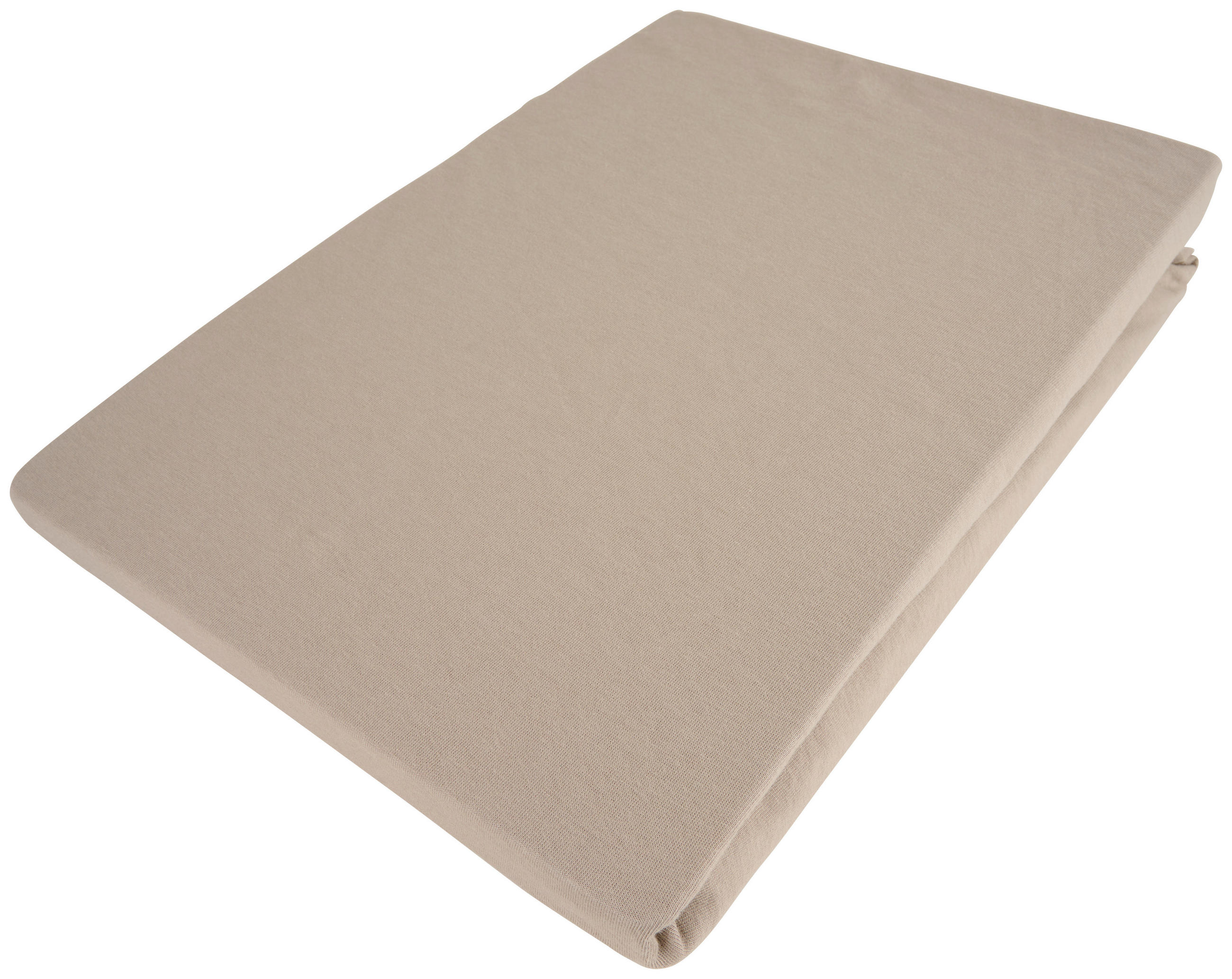 SPANNLEINTUCH 180-200/200 cm Jersey  - Platinfarben, Basics, Textil (180-200/200cm) - Bio:Vio