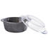 KASSEROLLE 1,48 L - Klar/Dunkelgrau, Basics (21,8/18,7cm) - Homeware