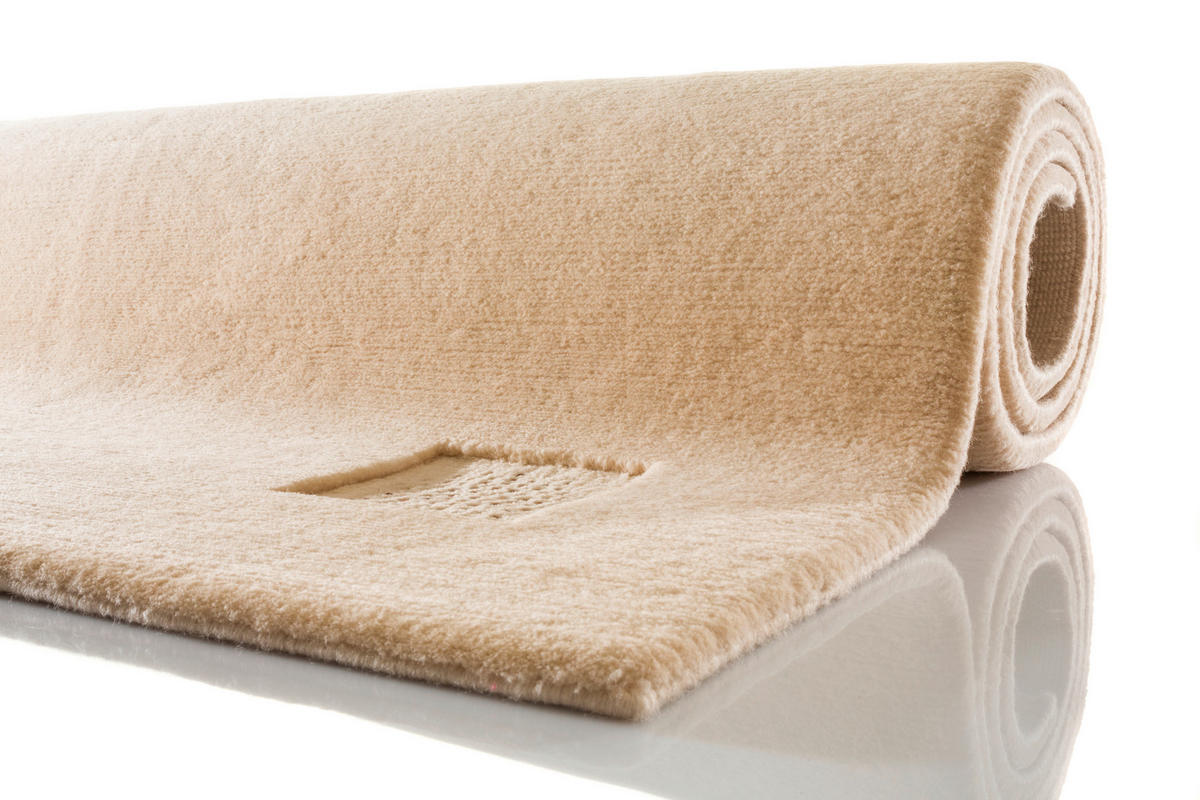 WOLLTEPPICH 170/240 cm Princess Svarowski Creme  - Creme, KONVENTIONELL, Textil (170/240cm) - Linea Natura