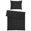 POSTEĽNÁ BIELIZEŇ, flanel, sivá, 140/200 cm - sivá, Basics, textil (140/200cm) - Esprit