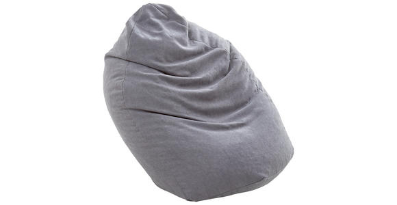 SITZSACK Webstoff 220 L - Grau, KONVENTIONELL, Textil (65/95/75cm) - Xora