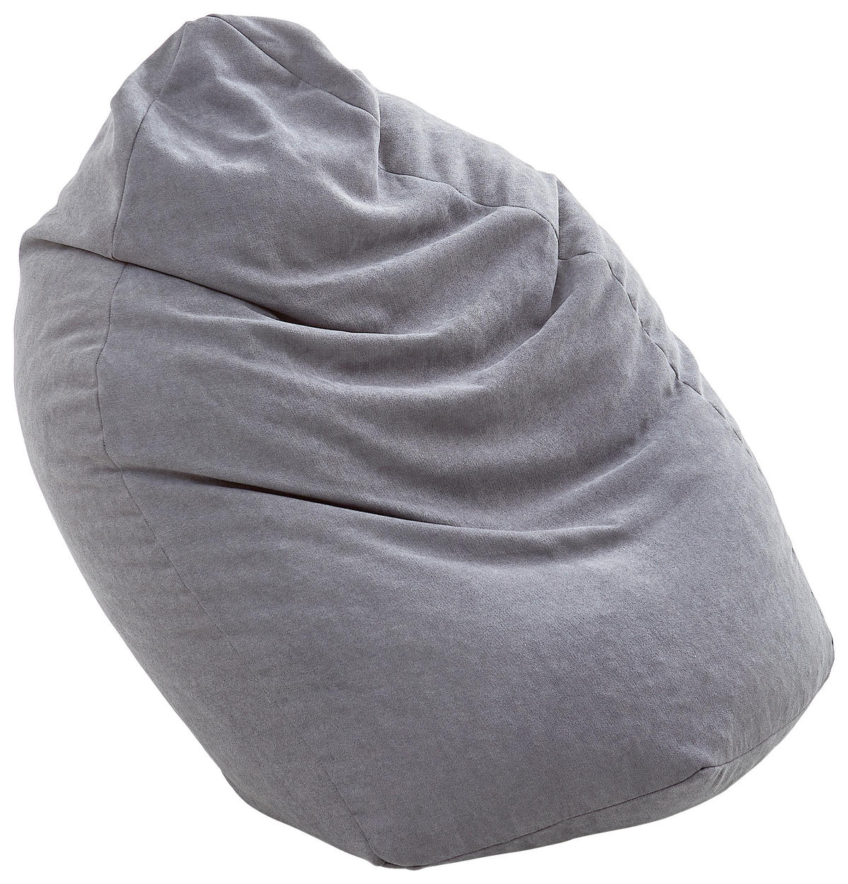 SITZSACK Webstoff 220 L  - Grau, KONVENTIONELL, Textil (65/95/75cm) - Xora