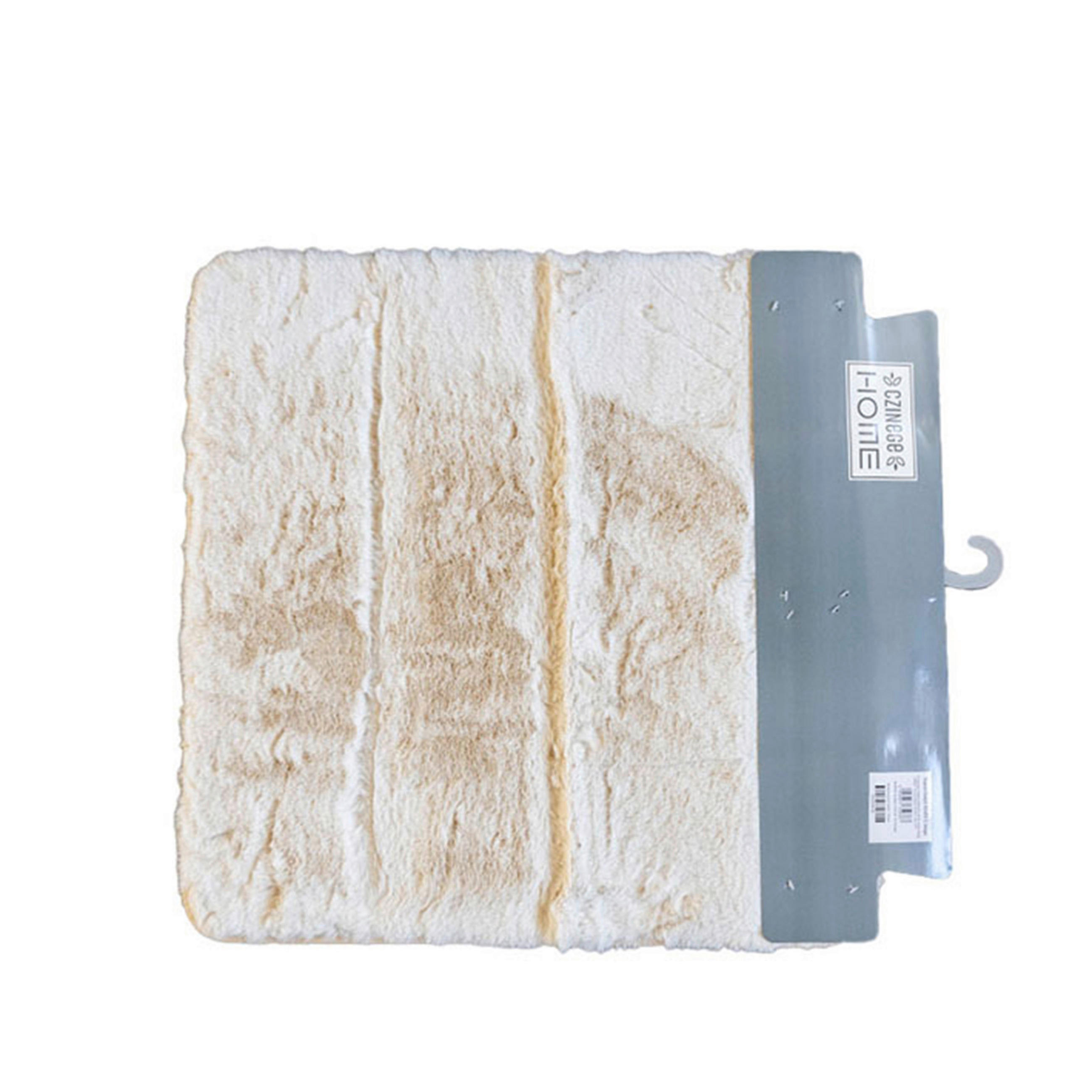 FÜRDŐSZOBASZŐNYEG   bézs   - bézs, Basics, textil (60/2/60cm)