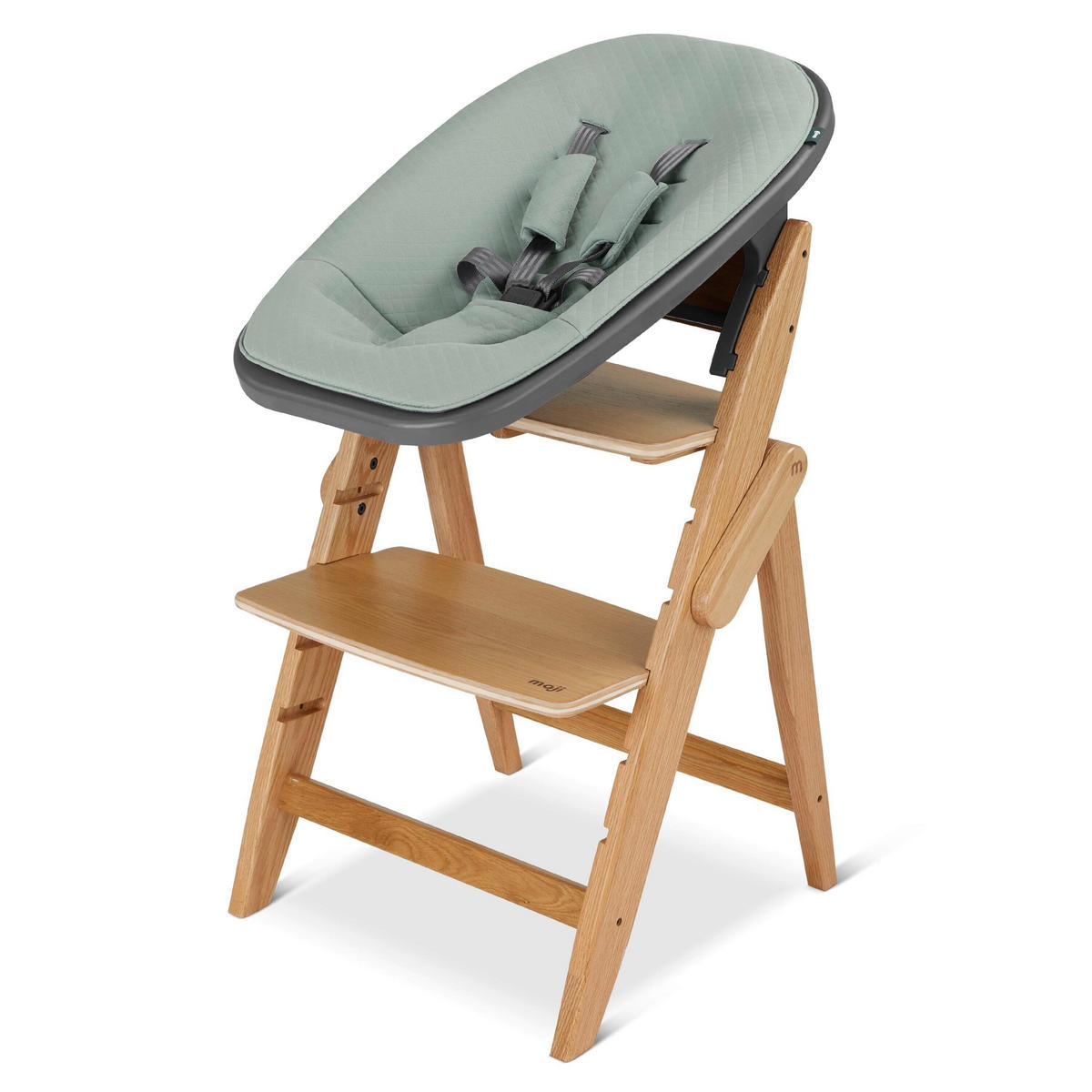 BEBI NOSILJKA ZA HRANILICU  Yippy  - mintzelena, Osnovno, tekstil/plastika (67/22/44cm) - moji