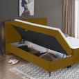 BOXBETT 160/200 cm  in Goldfarben  - Goldfarben/Schwarz, Design, Holz/Holzwerkstoff (160/200cm) - Xora