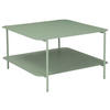 COUCHTISCH 73,4/70/40 cm quadratisch Grün  - Grün, Design, Metall (73,4/70/40cm) - Carryhome