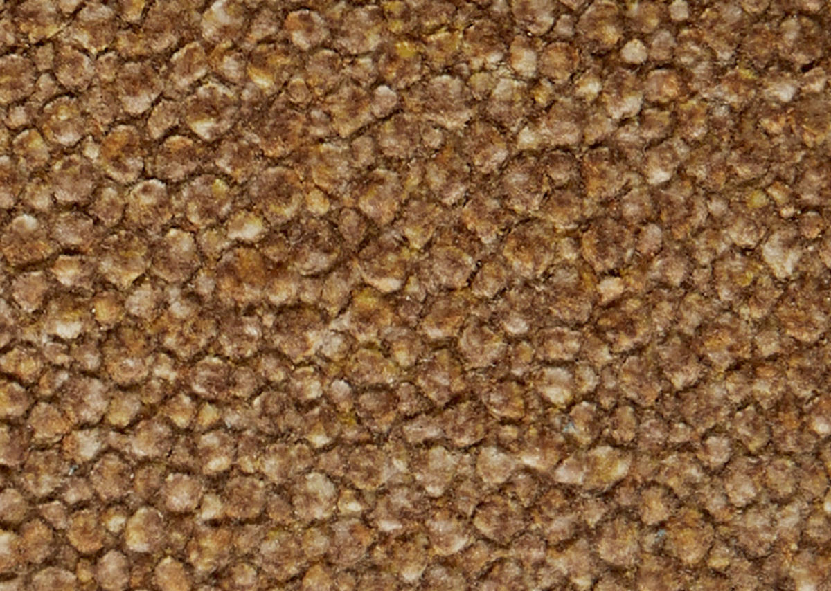 ECKBANK 165/225 cm  in Rostfarben  - Rostfarben/Schwarz, Design, Textil/Metall (165/225cm) - Moderano