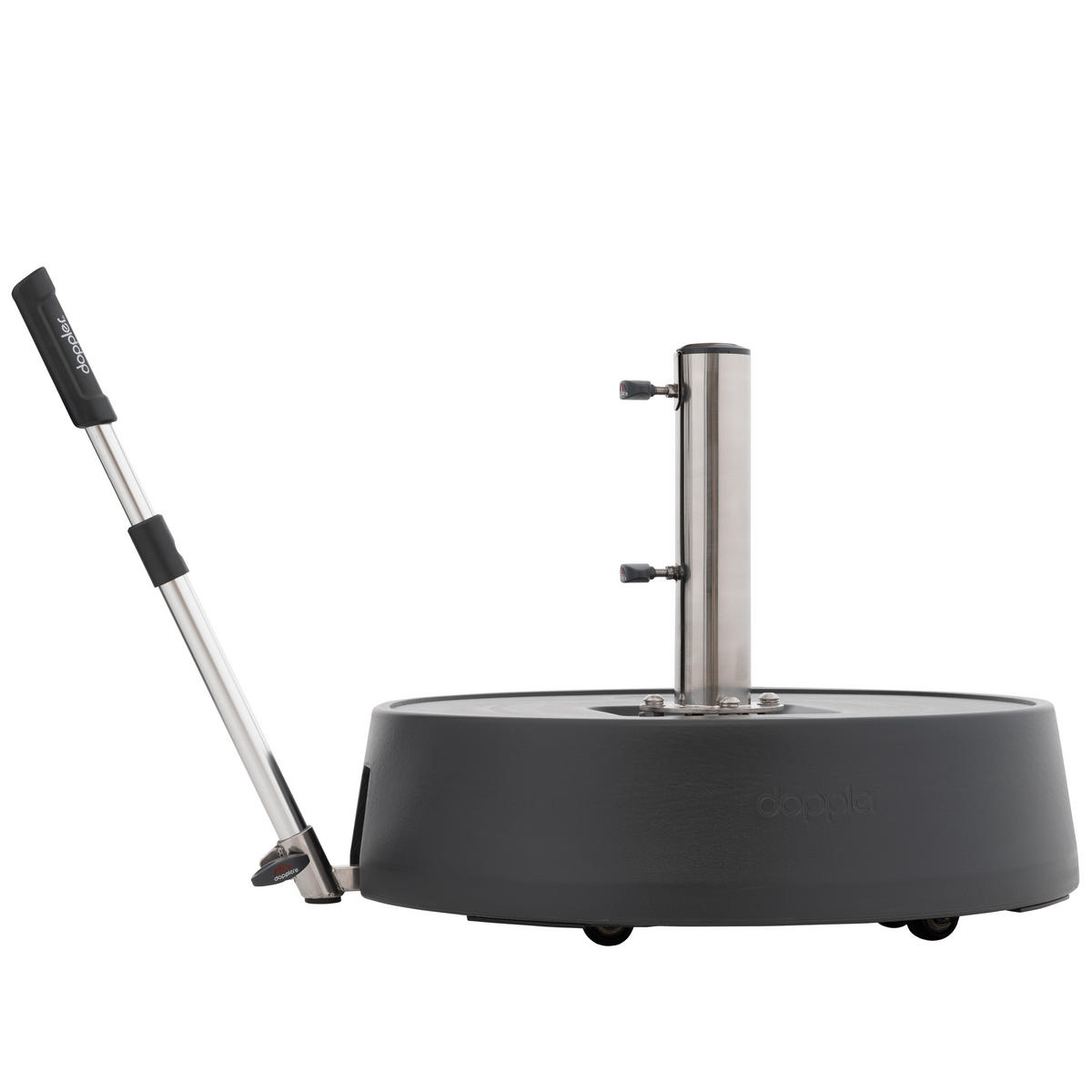 SONNENSCHIRMSTÄNDER Anthrazit  - Anthrazit, KONVENTIONELL, Stein (60/21/60cm) - Doppler