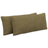 NIERENKISSEN  - Olivgrün, Konventionell, Textil (65/25cm) - Sit & More