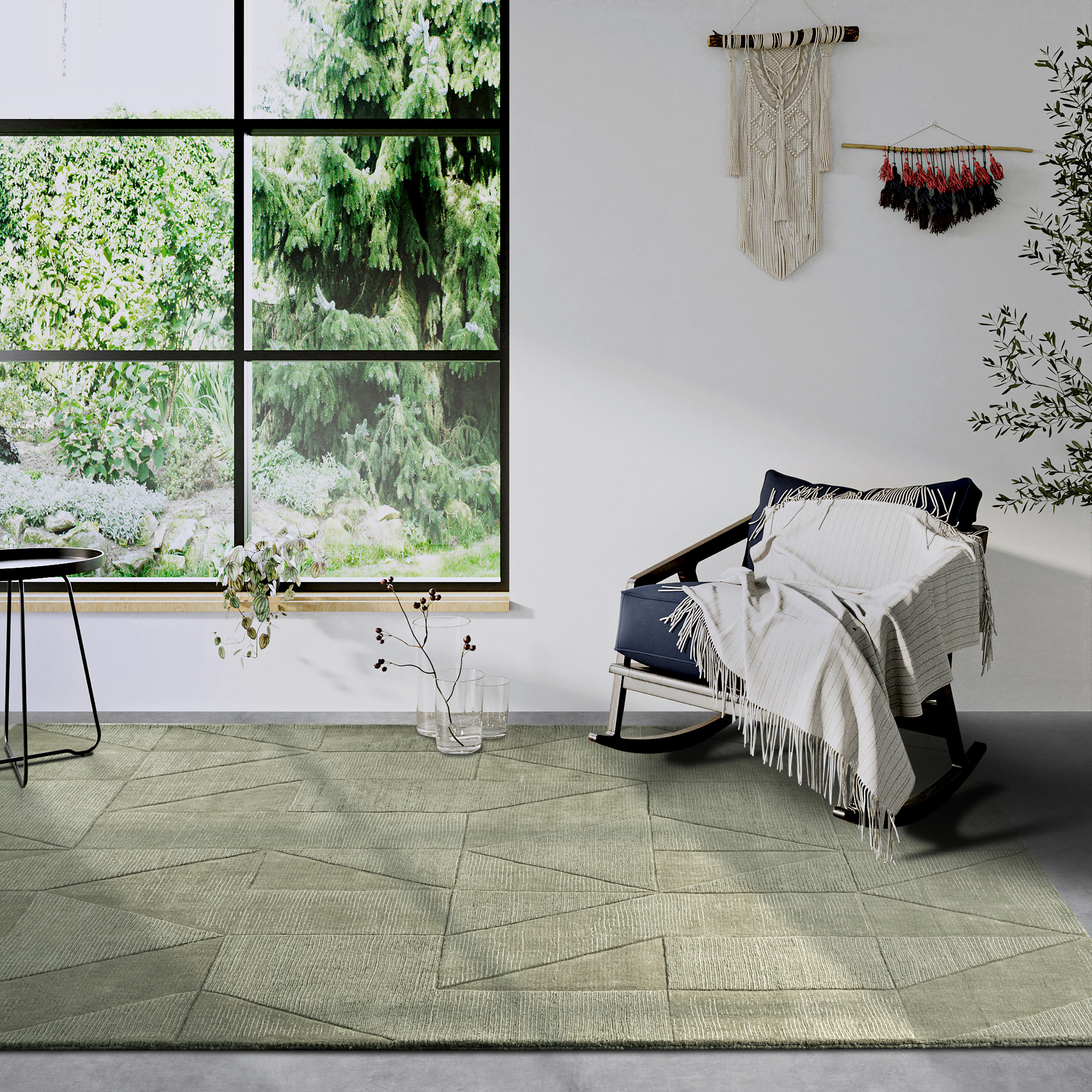 HANDWEBTEPPICH 160/230 cm Kollektion 1906 Grün  - Grün, Basics, Textil (160/230cm) - Villeroy & Boch