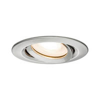 LED-DECKENLEUCHTE 9,3 cm  - Zinkfarben/Alufarben, Basics, Metall (9,3cm) - Paulmann