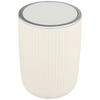 KOSMETIKEIMER AGROPOLI 5,5 L  - Weiß, Basics, Kunststoff (19/27/19cm) - Wenko