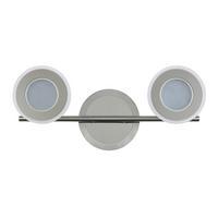 LED-SPOTLIGHT 40/17,5/12,5 cm   - kromfärg/nickelfärgad, Design, metall/plast (40/17,5/12,5cm) - Novel