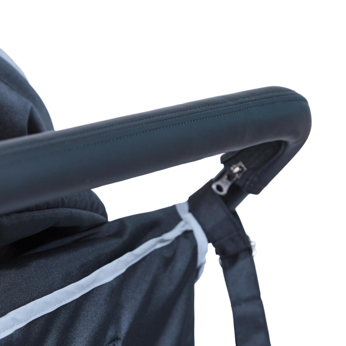 GESCHWISTERWAGEN  - Schwarz, Basics, Textil/Metall (163/85/107cm) - Childhome