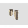 Innenecke Eiche Grau Grau, Eichefarben  - Eichefarben/Grau, Basics, Kunststoff (1.6/0.7/5.9cm) - Egger Holzwerkstoffe