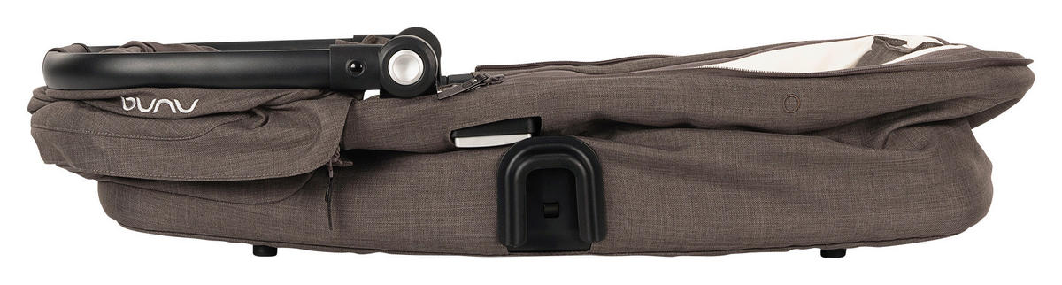 TRAGEWANNE Demi next  - Graubraun/Grauweiß, Basics, Kunststoff (43/58/88cm) - Nuna